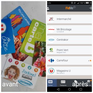application pour smartphone fidme