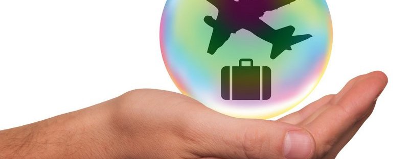 fond d ecran valise et avion