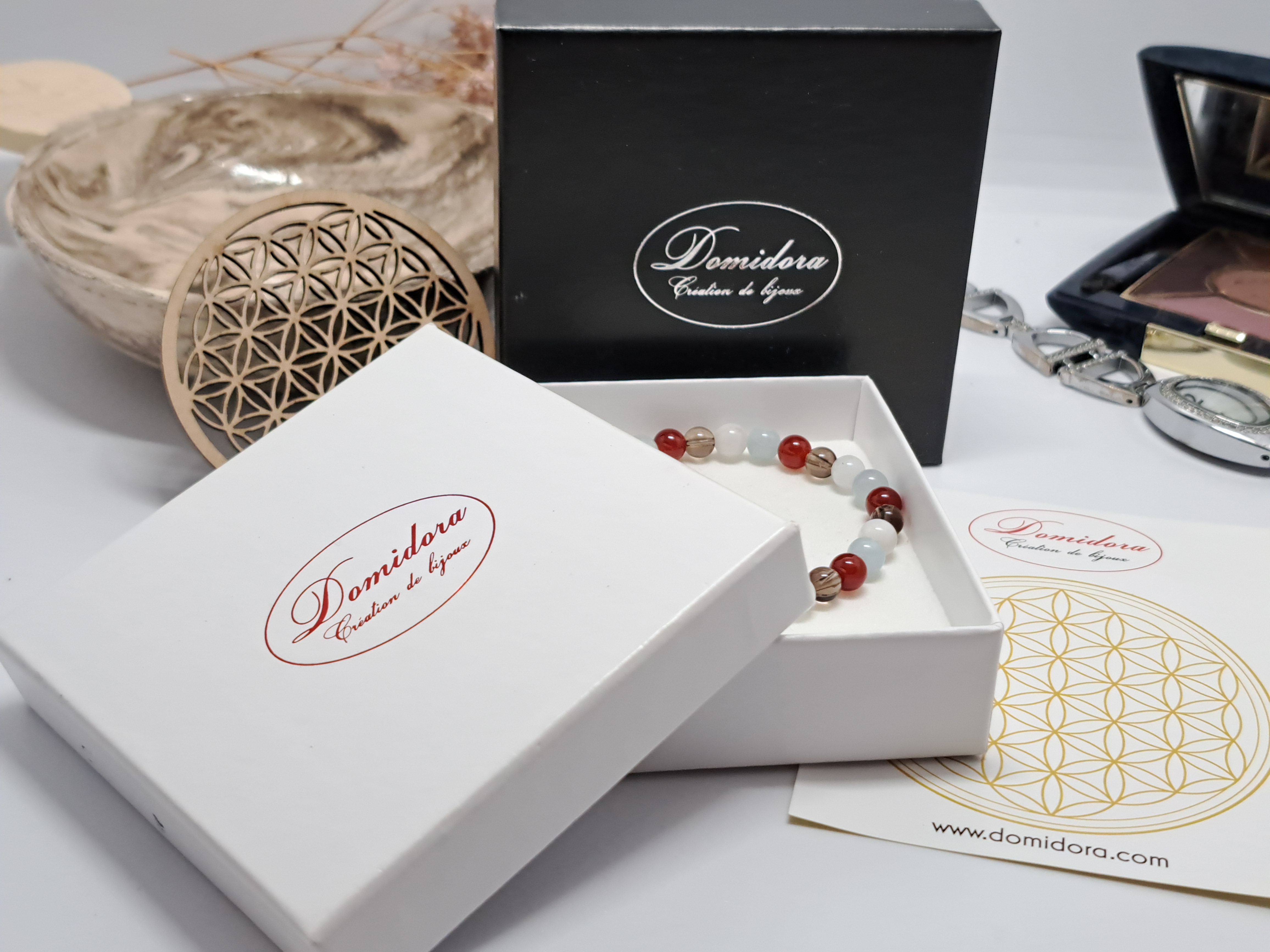 bracelet pierres naturelles domidora