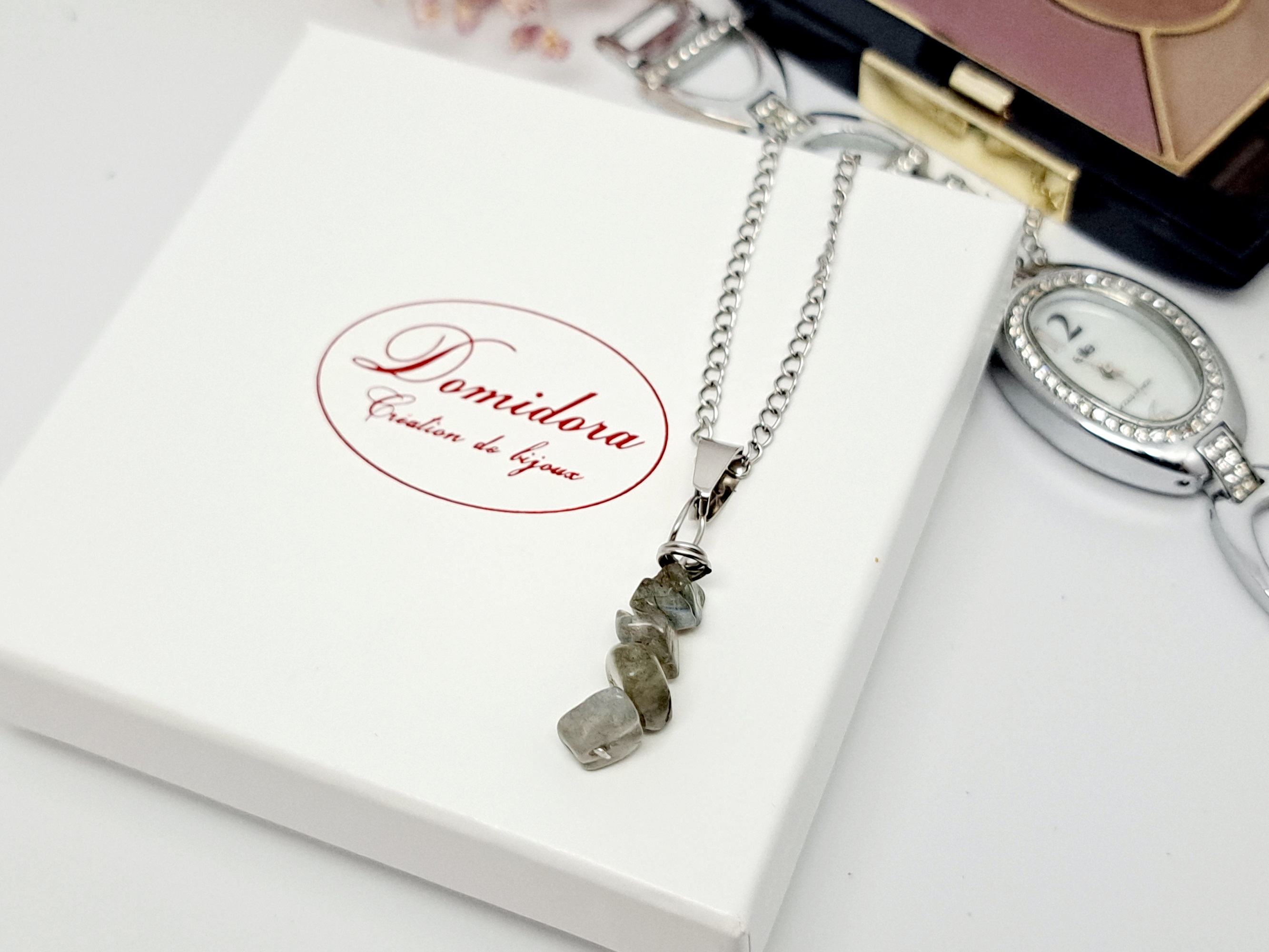 pendentif labradorite