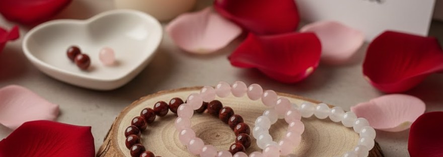 saint valentin bracelets pierres naturelles cadeau dame