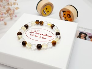 bracelet pierre naturelle citrine
