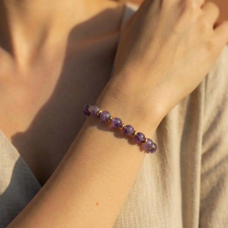 bracelet amethyste