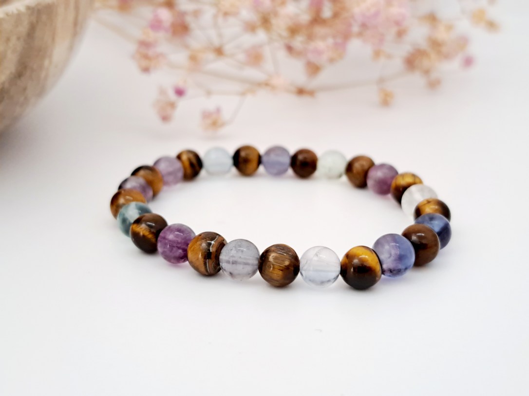bracelet pierres naturelles concentration