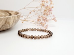 bracelet quartz fume